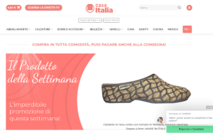 Il sito online di Casa Italia