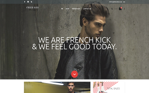 Il sito online di French Kick