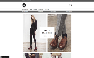 Il sito online di Hudson Shoes