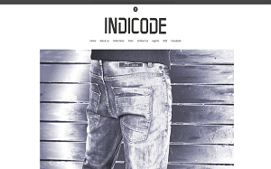Il sito online di Indicode Jeans