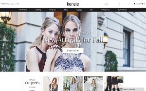 Il sito online di Kensie