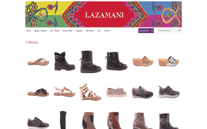 Visita lo shopping online di Lazamani