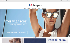 Il sito online di Le Specs