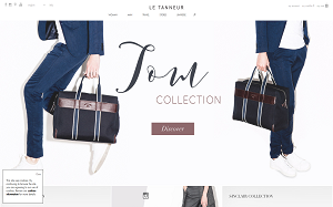 Il sito online di Le Tanneur