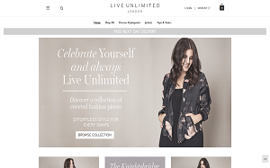 Il sito online di Live Unlimited London
