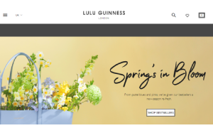 Il sito online di Lulu Guinness