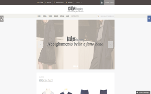 Il sito online di Tabs-shopping