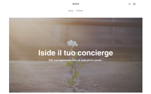 Il sito online di Concierge Iside