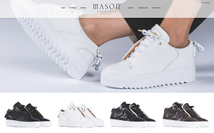 Il sito online di Mason Garments