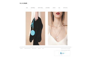Visita lo shopping online di Malaika Raiss