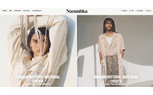 Il sito online di Nanushka