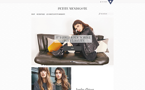 Il sito online di Petite Mendigote