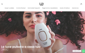 Il sito online di LuxMateco
