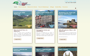 Il sito online di Scozia Tour
