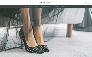 Il sito online di Pura Lopez