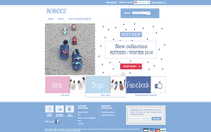 Visita lo shopping online di Robeez