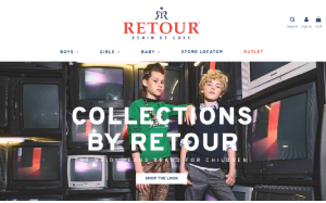 Il sito online di Retour Jeans