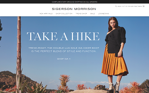 Il sito online di Sigerson Morrison