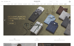 Il sito online di Selected Homme