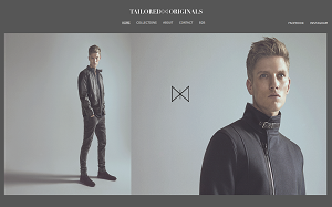 Il sito online di Tailored Originals