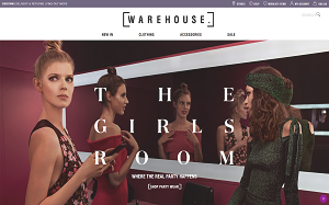 Il sito online di Warehouse London