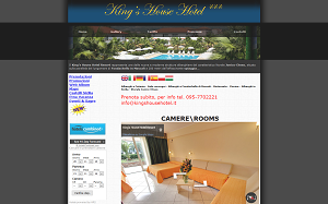 Il sito online di King’s House Hotel Resort