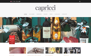 Il sito online di Capricci