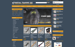 Il sito online di Martial Training Shop