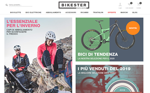 Il sito online di Bikester