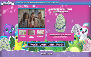 Il sito online di Hatchimals