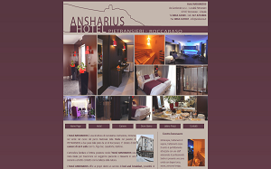 Il sito online di Hotel ANSHARIUS