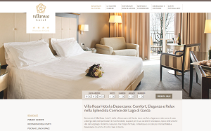 Il sito online di Villa Rosa Hotel Desenzano