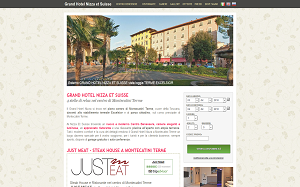 Il sito online di Grand Hotel Nizza et Suisse