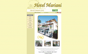 Il sito online di Hotel Mariani Lido di Camaiore