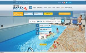 Il sito online di Hotel Figaro Pesaro