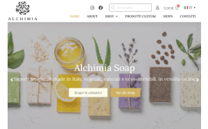 Il sito online di Alchimia Soap