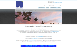 Il sito online di Aldes Assistenza