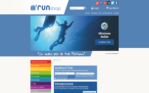 Il sito online di Runshop