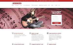 Il sito online di Mondo Musica Milano
