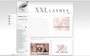 Il sito online di XXL Lashes