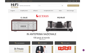 Il sito online di Hi-Fi Di Prinzio