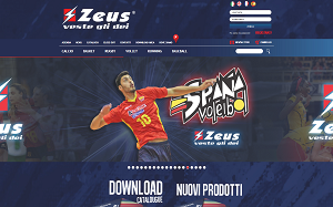 Il sito online di Zeusport