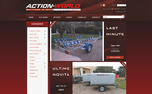 Il sito online di Action World