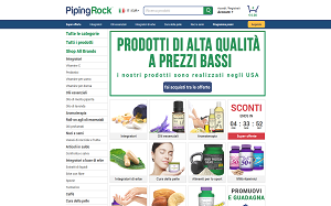 Il sito online di Pipingrock