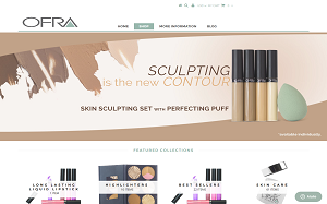 Il sito online di OFRA Cosmetics