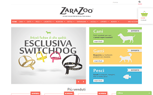 Il sito online di ZaraZoo