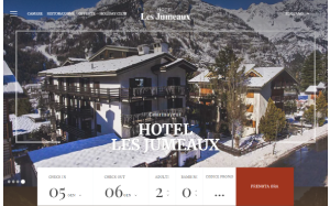 Il sito online di Hotel Les Jumeaux Courmayeur