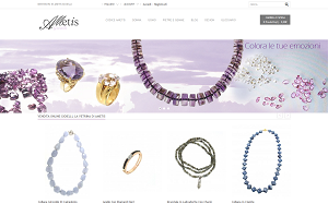 Il sito online di Ametis gioielli