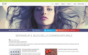 Il sito online di Bio makeup