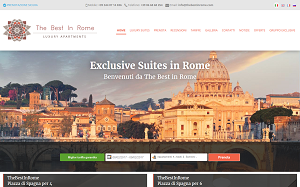 Il sito online di The Best in Rome